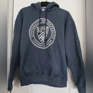 Gildan Navy Blue University Hoodie